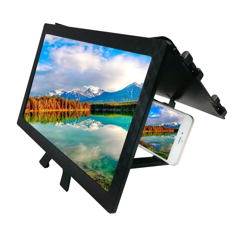 Factory Foldable 12inch Screen Amplifier Phone Video Magnifier Desktop Phone Screen Magnifier, Black, white
Factory Foldable 12inch Screen Amplifier Phone Video Magnifier Desktop Phone Screen Magnifier, Black, white