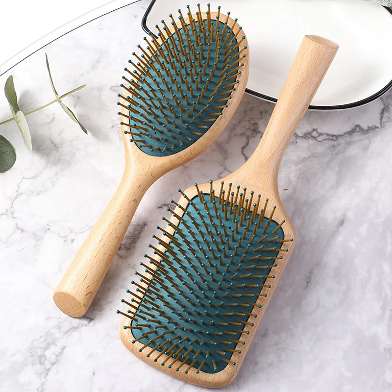 Customized eco-friendly Air Paddle Massage Scalp Natural Beech wooden comb Massage Paddle Detangling Hair Brush, Natural+black
Customized eco-friendly Air Paddle Massage Scalp Natural Beech wooden comb Massage Paddle Detangling Hair Brush, Natural+black