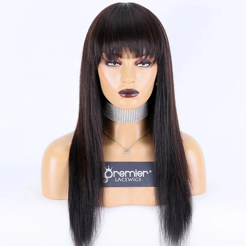 human hair wigs affordable price silk base wigs natural color yaki straight wigs with hair bang
human hair wigs affordable price silk base wigs natural color yaki straight wigs with hair bang