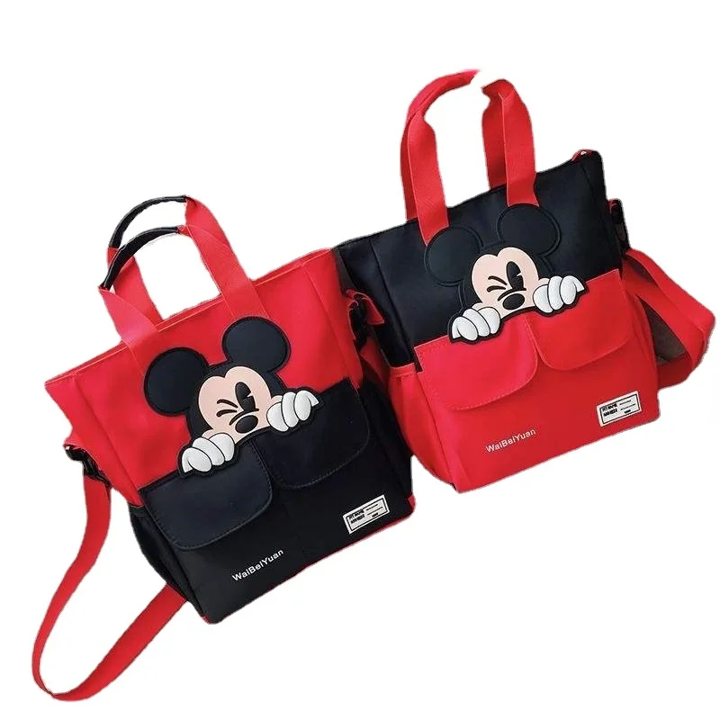 New Product Mickey Mouse Bag Oxford Cloth 2022 High Capacity Cartoon Cute Kid Purses and Handbags Girl Messenger Shoulder Bags, Customized color
New Product Mickey Mouse Bag Oxford Cloth 2022 High Capacity Cartoon Cute Kid Purses and Handbags Girl Messenger Shoulder Bags, Customized color
