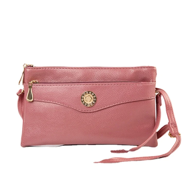 Autumn new ladies all-match soft leather lychee pattern small crossbody bag, Yellow,red,black,pink,green
Autumn new ladies all-match soft leather lychee pattern small crossbody bag, Yellow,red,black,pink,green