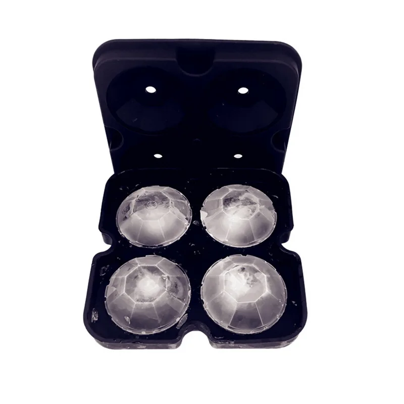 4 Cavity Food Grade Ball Shape Silicone Ice Tray / Silicone Diamond Shape Ice Cube Tray Mold/silicone Ice Ball Maker
4 Cavity Food Grade Ball Shape Silicone Ice Tray / Silicone Diamond Shape Ice Cube Tray Mold/silicone Ice Ball Maker