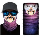 Fashion Custom Face Scarf Facial Express Buff Headwear Bandanas Wholesale Durags