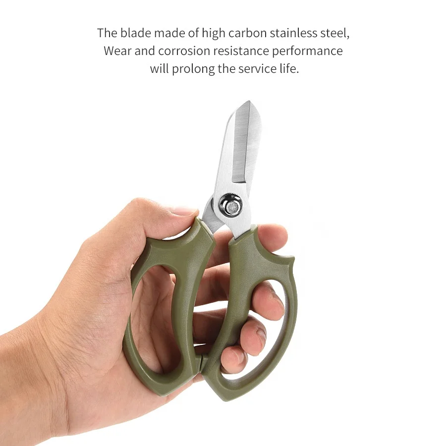 Premium Steel Flower Arrangement Garden Pruning Shears Fruits Leaf Floral Scissors