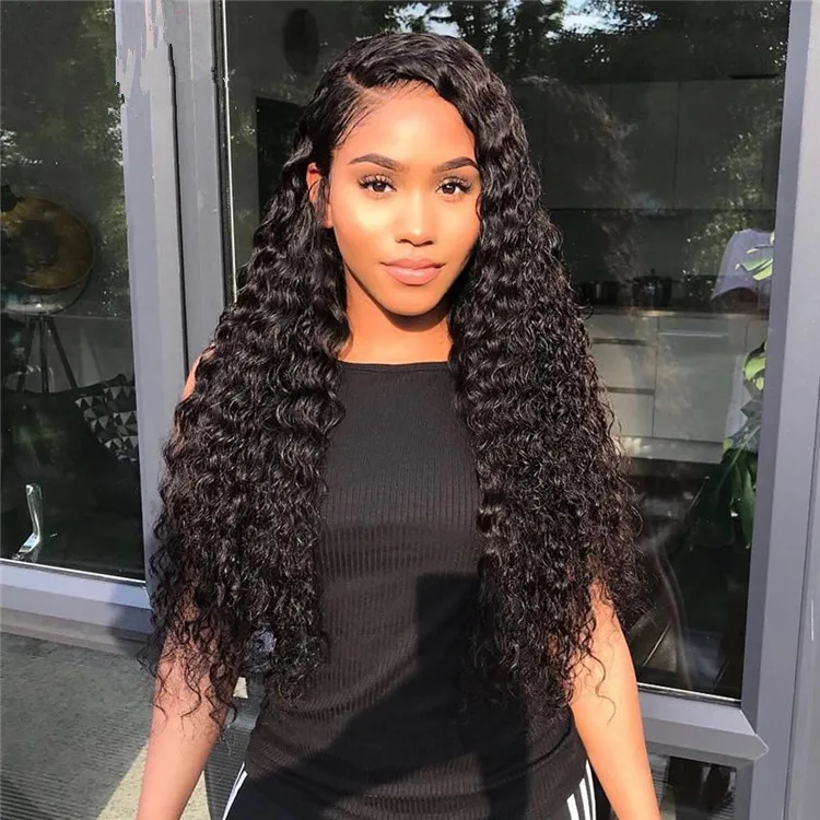 2020 Hot sale Best quality Wholesale virgin full long hair cuticle aligned Brazilian half lace wig deep curly for black women, Natural color
2020 Hot sale Best quality Wholesale virgin full long hair cuticle aligned Brazilian half lace wig deep curly for black women, Natural color