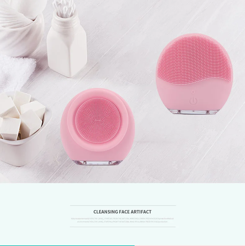 Electric Face Cleanser Electric Silicone Face Cleansing Brush Cleansing Skin Deep Washing Facial Cleanser Massage Brush
Electric Face Cleanser Electric Silicone Face Cleansing Brush Cleansing Skin Deep Washing Facial Cleanser Massage Brush
