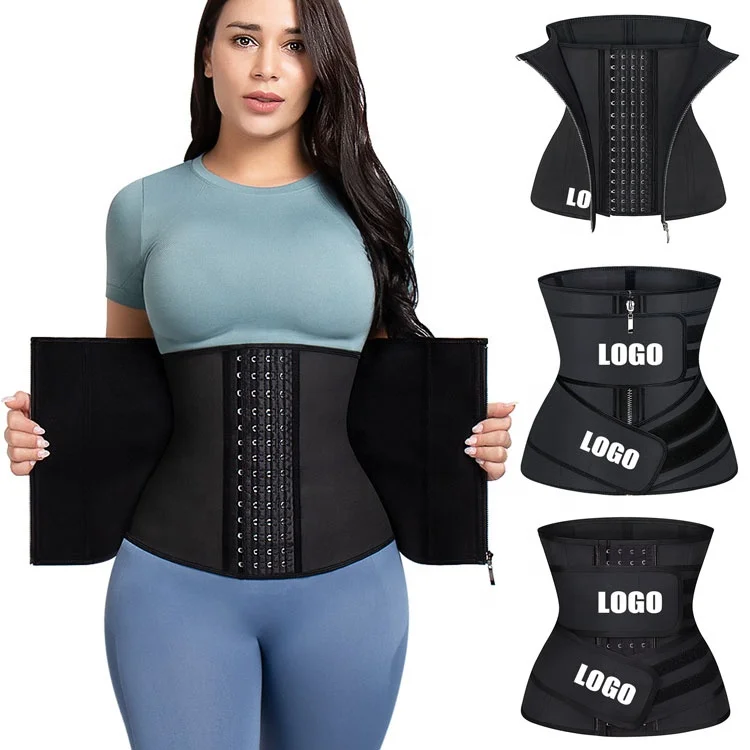 9 Big Steel Bone Latex Waist Trainer Cincher Corset 4 Adjustable Hook Zipper Waist Trainer
9 Big Steel Bone Latex Waist Trainer Cincher Corset 4 Adjustable Hook Zipper Waist Trainer