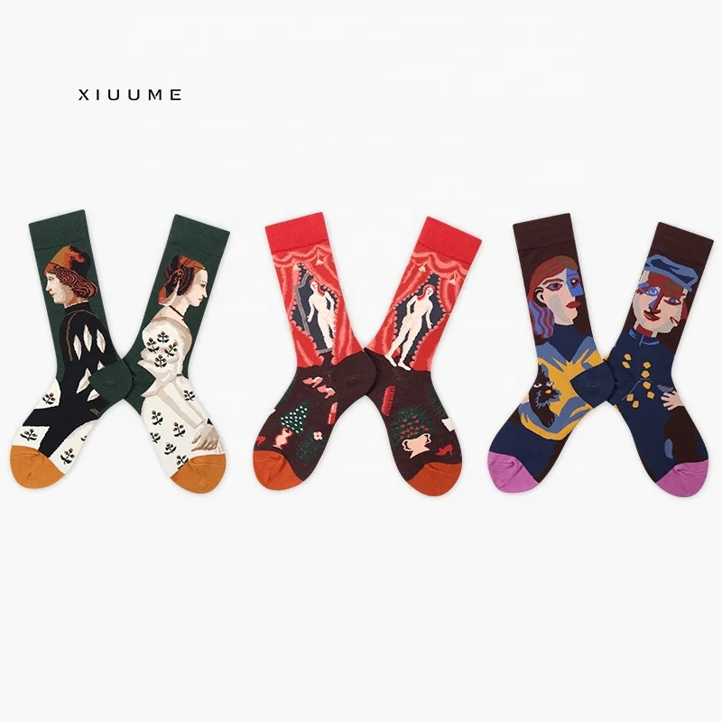 2020New mix designs funky France romantic men women AB custom cotton fashion socks
2020New mix designs funky France romantic men women AB custom cotton fashion socks