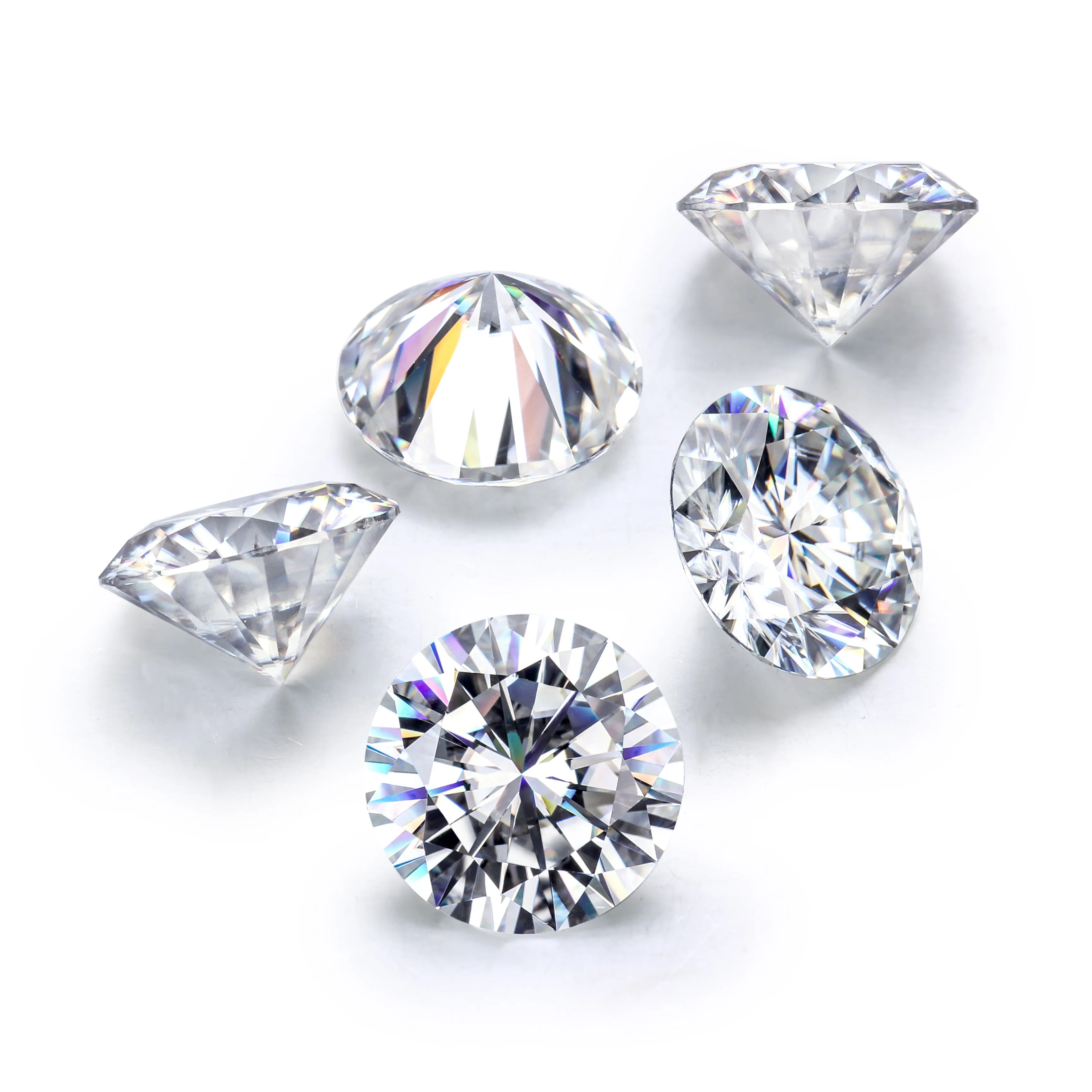 Wuzhou White Round Loose Moissanite
Wuzhou White Round Loose Moissanite