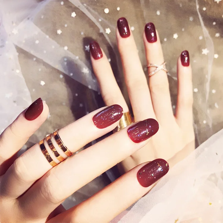 L40 bride wedding fashion personalized nails for girls and women wholesale dark red pre design false press on nails, Blue
L40 bride wedding fashion personalized nails for girls and women wholesale dark red pre design false press on nails, Blue