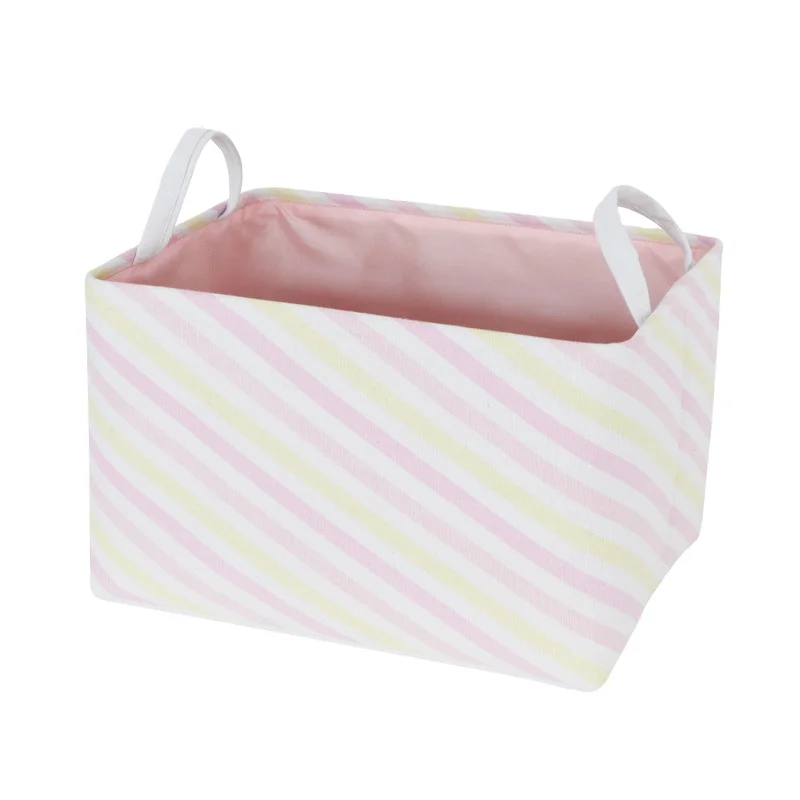 Wholesale High Quality Cotton Linen Fabric Foldable Lovely Style Storage Basket For Home Cloth Organizer Bag With Handle, Customized color
Wholesale High Quality Cotton Linen Fabric Foldable Lovely Style Storage Basket For Home Cloth Organizer Bag With Handle, Customized color