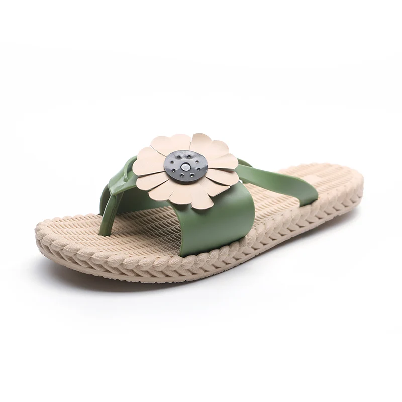 New Fashion Ladies Slippers Cheap Striated Lady Slipper Shoes Women Flat Little Girls Rubber sunflower Female Summer
New Fashion Ladies Slippers Cheap Striated Lady Slipper Shoes Women Flat Little Girls Rubber sunflower Female Summer