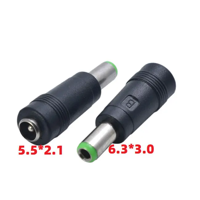 5.5x2.1mm Female to 6.3x3.0mm Male DC power adapter dc Jack conversion for laptop notebook power plug
5.5x2.1mm Female to 6.3x3.0mm Male DC power adapter dc Jack conversion for laptop notebook power plug