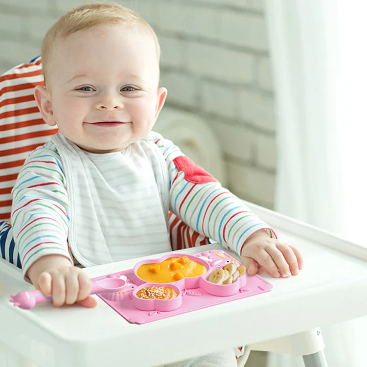 Silicone Bowl for Baby Feeding Teether 0-12 Months Dinosaur Cartoon Feeding Set Kid Tableware Baby Plate, Yellow rose red white blue orange light blue light pink
Silicone Bowl for Baby Feeding Teether 0-12 Months Dinosaur Cartoon Feeding Set Kid Tableware Baby Plate, Yellow rose red white blue orange light blue light pink