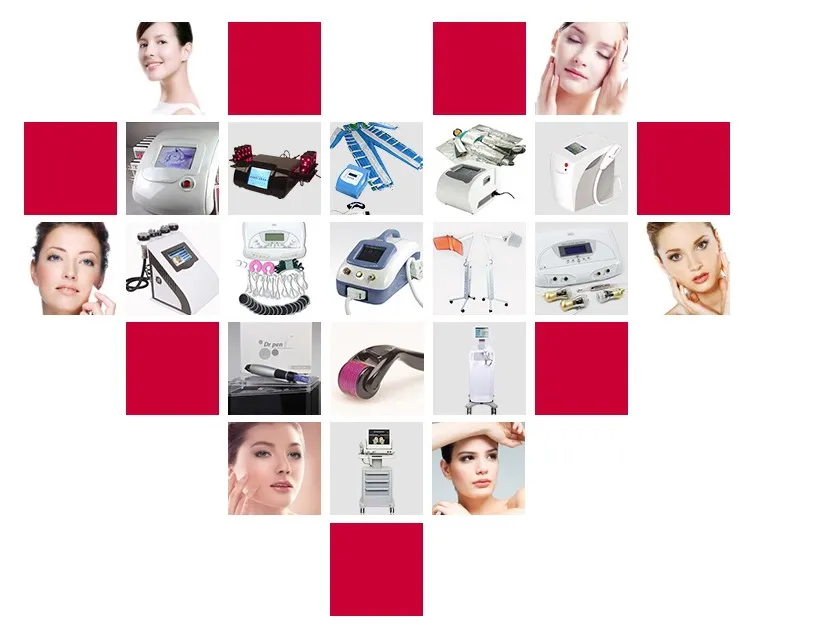 Whole Body Weight Loss and Skin Tightening Machine Have Hot and Cold Hammer for Face Care