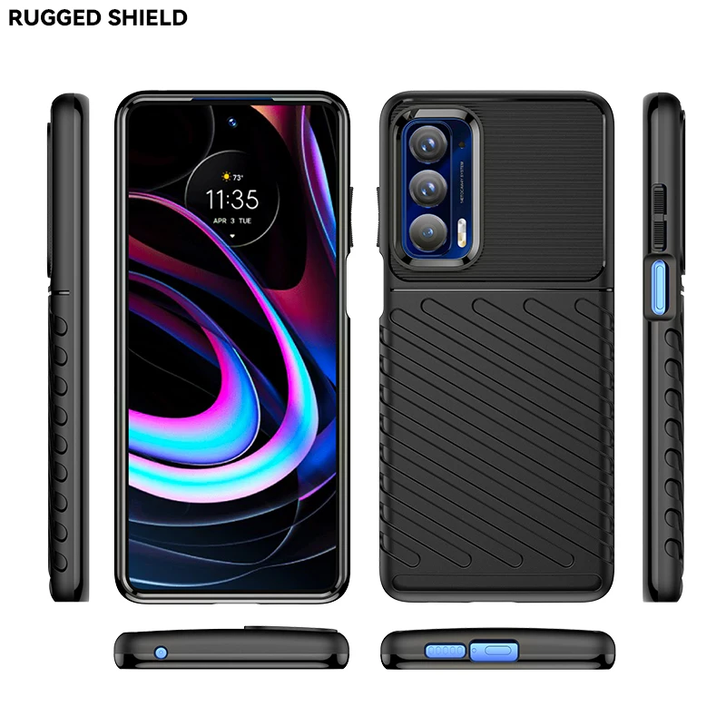 Rugged Shield High Quality Tpu Back Cover Shockproof Mobile Phone Case For Motorola Edge 2021, 3colors
Rugged Shield High Quality Tpu Back Cover Shockproof Mobile Phone Case For Motorola Edge 2021, 3colors