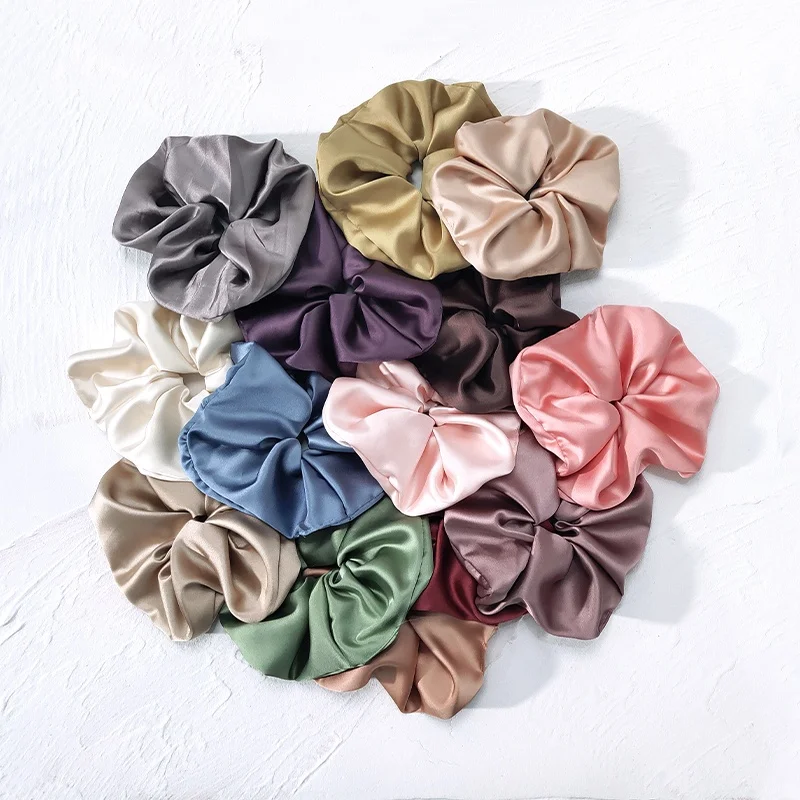 B.PHNE Stock xl 16cm scrunchies champagne pink hair scrunchie hair colorful satin oversized scrunchie
B.PHNE Stock xl 16cm scrunchies champagne pink hair scrunchie hair colorful satin oversized scrunchie