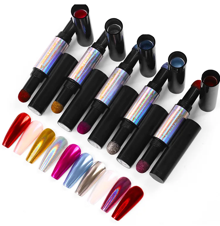2021 New Double Head Nail Powder Cushion Pen Auroras Nails Laser Mirror Nail Art Glitter Muticolor Chrome Holographics Accessory
2021 New Double Head Nail Powder Cushion Pen Auroras Nails Laser Mirror Nail Art Glitter Muticolor Chrome Holographics Accessory