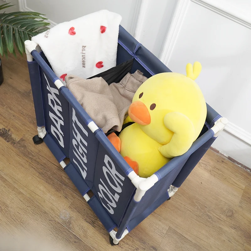 Shopify Drop Shipping Agent Pvc Frames Laundry Hamper 3-compartment Oxford Cloth Removable Laundry Basket With Lid And Wheels, Customized color
Shopify Drop Shipping Agent Pvc Frames Laundry Hamper 3-compartment Oxford Cloth Removable Laundry Basket With Lid And Wheels, Customized color