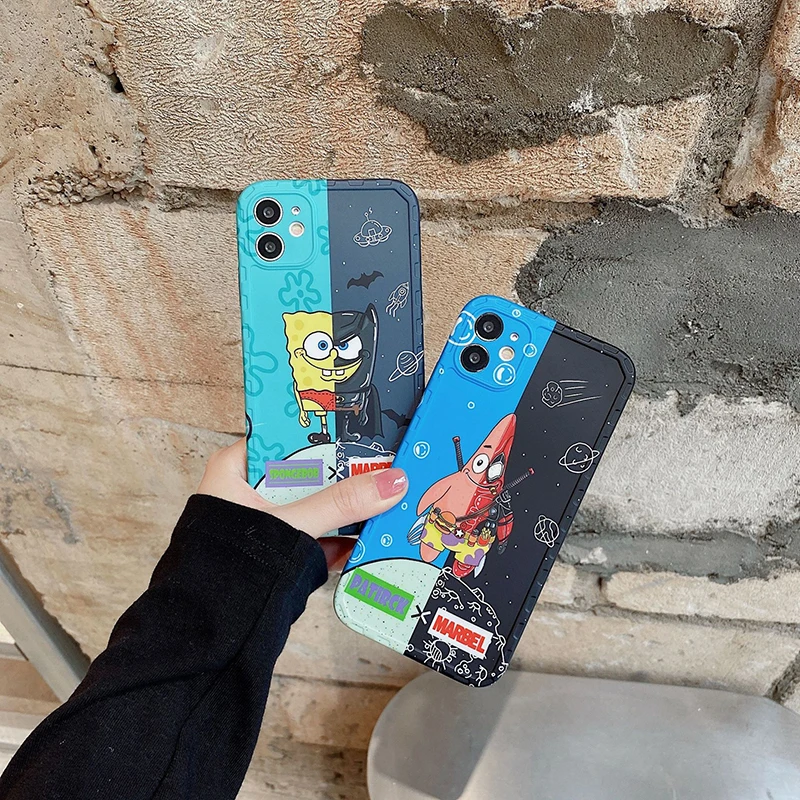 Cartoon Marvel Cases for iPhone 7 8 Plus XR XS MAX Smartphone Covers for iPhone 11 12 Pro Cute Patrick Soft TPU Custom Design
Cartoon Marvel Cases for iPhone 7 8 Plus XR XS MAX Smartphone Covers for iPhone 11 12 Pro Cute Patrick Soft TPU Custom Design