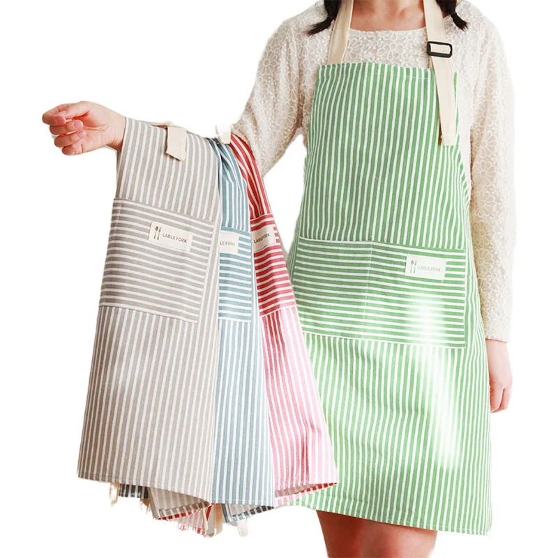 2021 New Household Kitchen Waterproof Oil Proof Women's Cotton Ultra-thin Stripe Thin Style Apron, Natural or dye color
2021 New Household Kitchen Waterproof Oil Proof Women's Cotton Ultra-thin Stripe Thin Style Apron, Natural or dye color