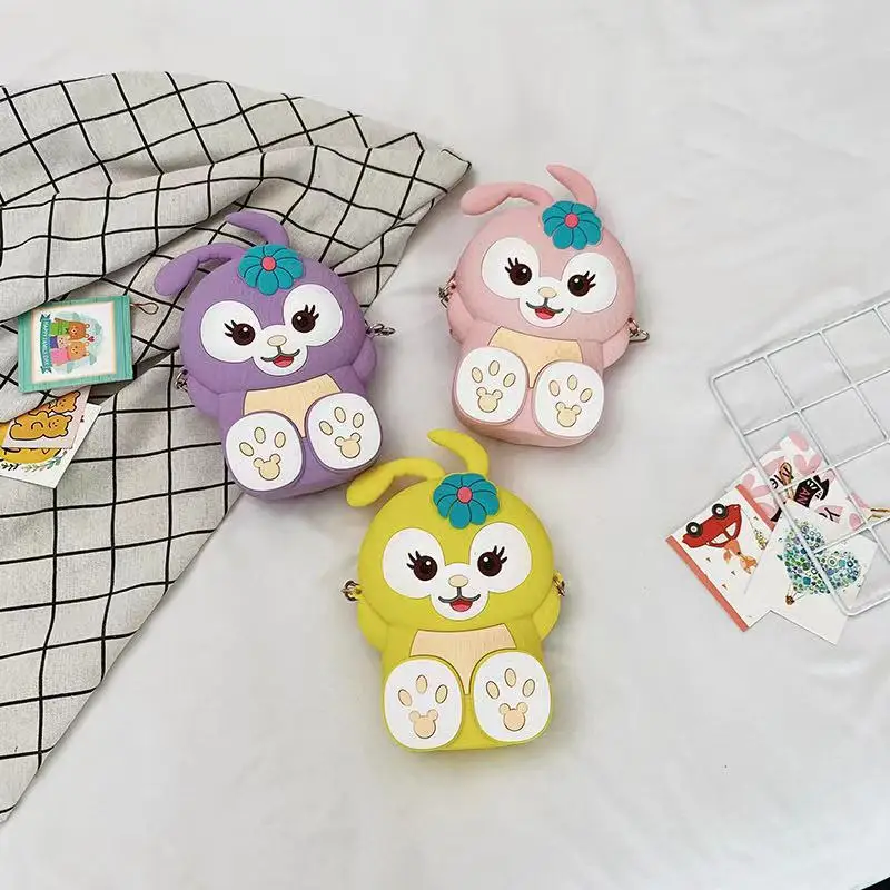 Custom kids girls cartoon purple pink animal silicone coin purses key phone bag
Custom kids girls cartoon purple pink animal silicone coin purses key phone bag