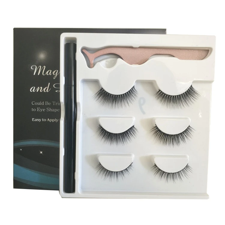 LASHAP Magnetic Eyelashes High Quality Light Weight Magnetic Eyeliner Lashes Custom Private Label magnetic eyelash kit, Natural black
LASHAP Magnetic Eyelashes High Quality Light Weight Magnetic Eyeliner Lashes Custom Private Label magnetic eyelash kit, Natural black