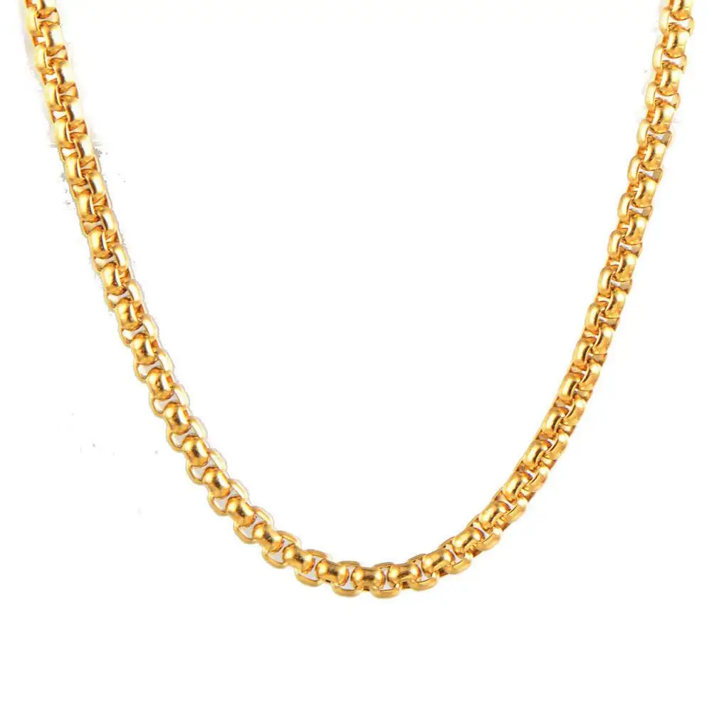 Stainless steel popular trend men's and women's necklace square pearl chain link chain cross border men's and women's Pendant Ch
Stainless steel popular trend men's and women's necklace square pearl chain link chain cross border men's and women's Pendant Ch