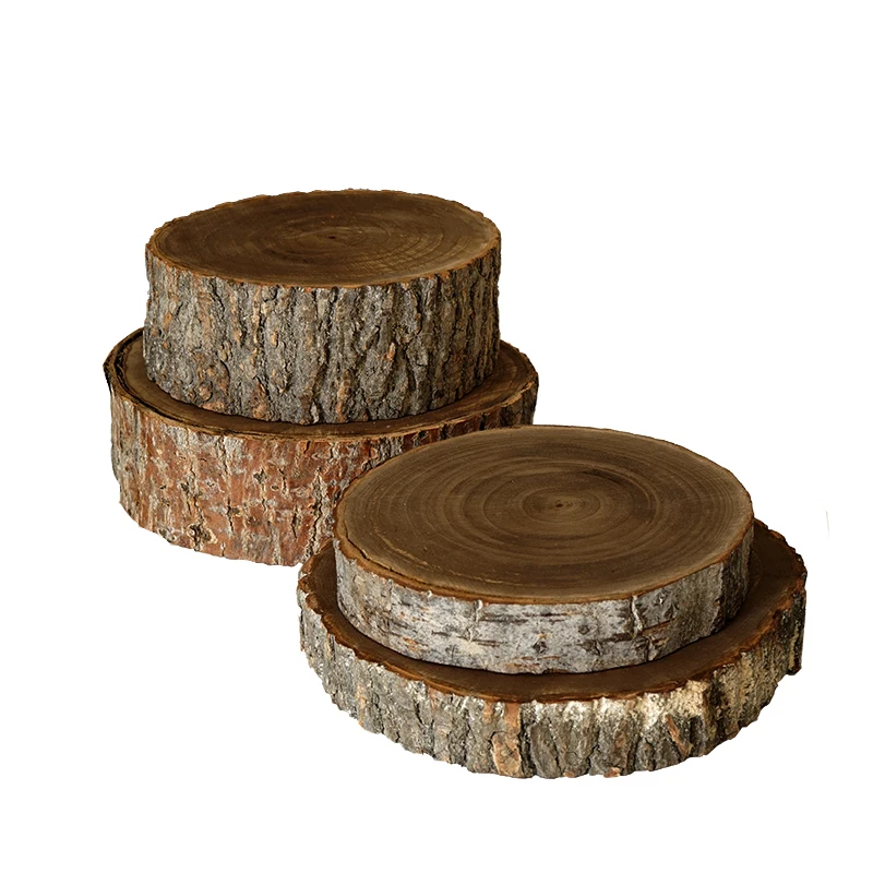 Dali Northen European Creative Eco Friendly Round Serving Wood Tray For Birthday Cake, Brown
Dali Northen European Creative Eco Friendly Round Serving Wood Tray For Birthday Cake, Brown