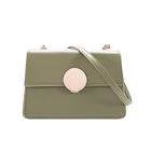 Edge Paint Pu Leather Ladies Import Satchel Bags Crossbody Handbag Women