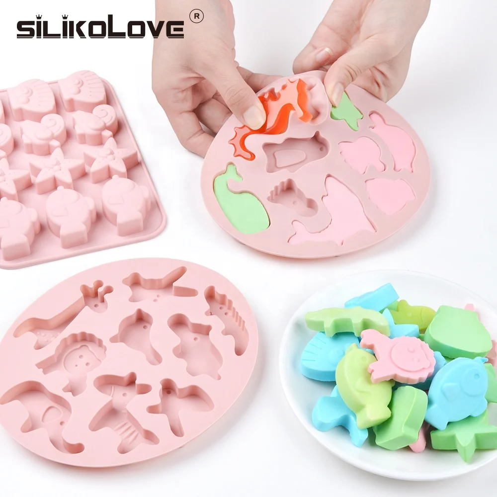 SILIKOLOVE multi shape cartoon marine animal shapes silicone mold for baking decorating tools set
SILIKOLOVE multi shape cartoon marine animal shapes silicone mold for baking decorating tools set