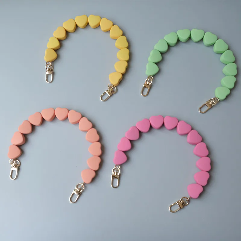 Acrylic Clutch Bag Chain Heart Design Shoulder Strap Handbag Replacement Accessories Bag Purse Chain Resin Handles for Bags 2022
Acrylic Clutch Bag Chain Heart Design Shoulder Strap Handbag Replacement Accessories Bag Purse Chain Resin Handles for Bags 2022