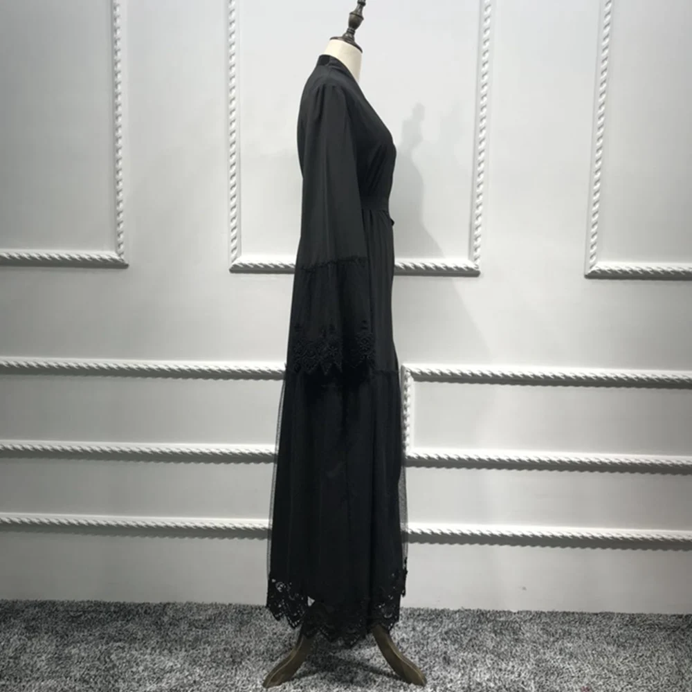 Women's High Quality African Fancy Fashion Muslim Lace Abaya For East Islamic Clothing
Women's High Quality African Fancy Fashion Muslim Lace Abaya For East Islamic Clothing