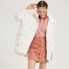 2020 New Winter White Coat For Women & Short And Warm Goose Down Jacket With Fashion Kora Desigh Type