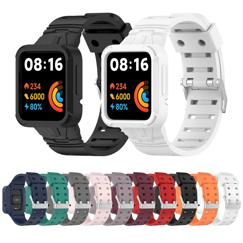 New Products Sport Wrist Band Bracelet Tpu Rubber Rugged Watch Strap Case For Mi Redmi Watch Lite 2 Lite2 Horloge 2
New Products Sport Wrist Band Bracelet Tpu Rubber Rugged Watch Strap Case For Mi Redmi Watch Lite 2 Lite2 Horloge 2