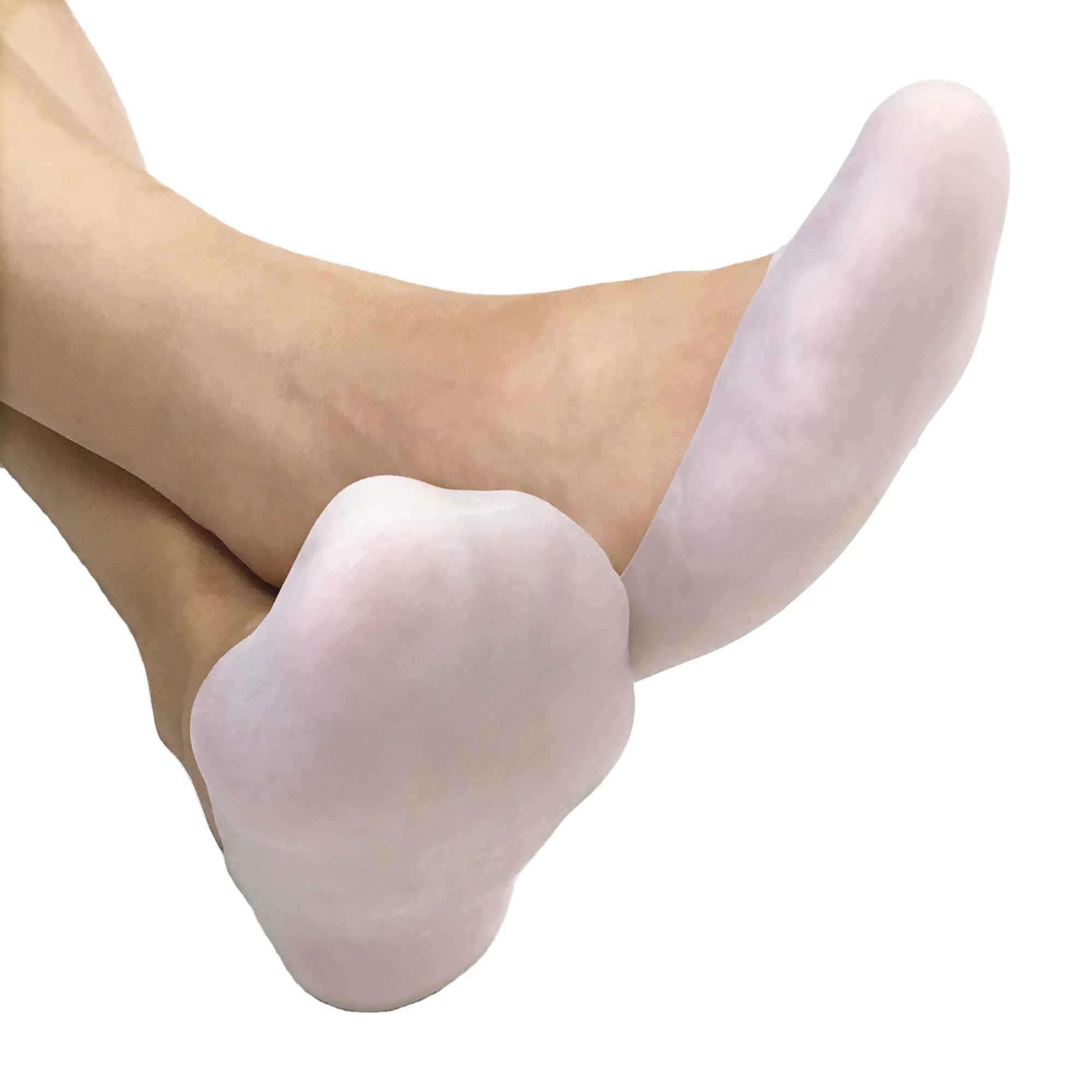 Foot care moisturizing and protecting foot soft silicone heel sock foot slipper Calcetin de silicona suave para el cuidado de lo, White, skin, pink, purple, blue or customized 
Foot care moisturizing and protecting foot soft silicone heel sock foot slipper Calcetin de silicona suave para el cuidado de lo, White, skin, pink, purple, blue or customized
