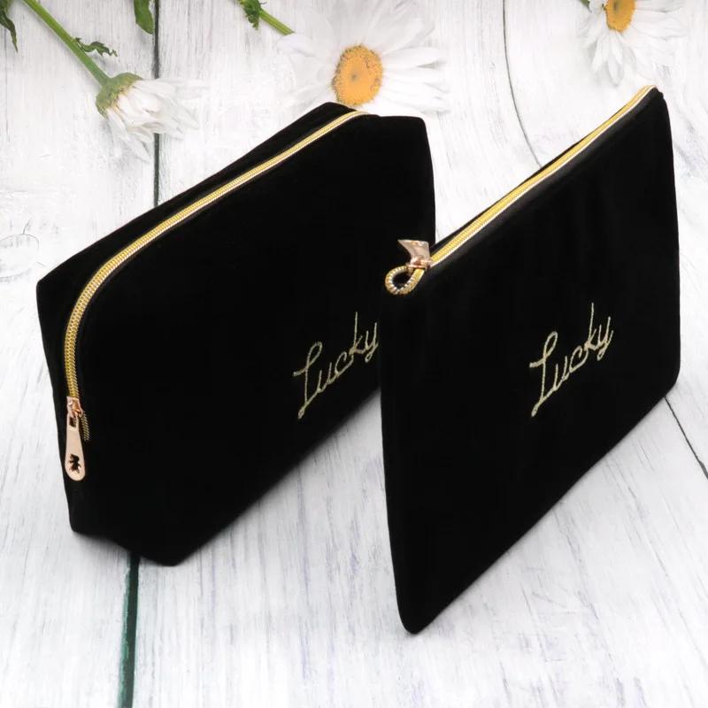 HOT SALE high end canvas zipper pouch solid color Toiletries bags handheld makeup bags for women, Black
HOT SALE high end canvas zipper pouch solid color Toiletries bags handheld makeup bags for women, Black