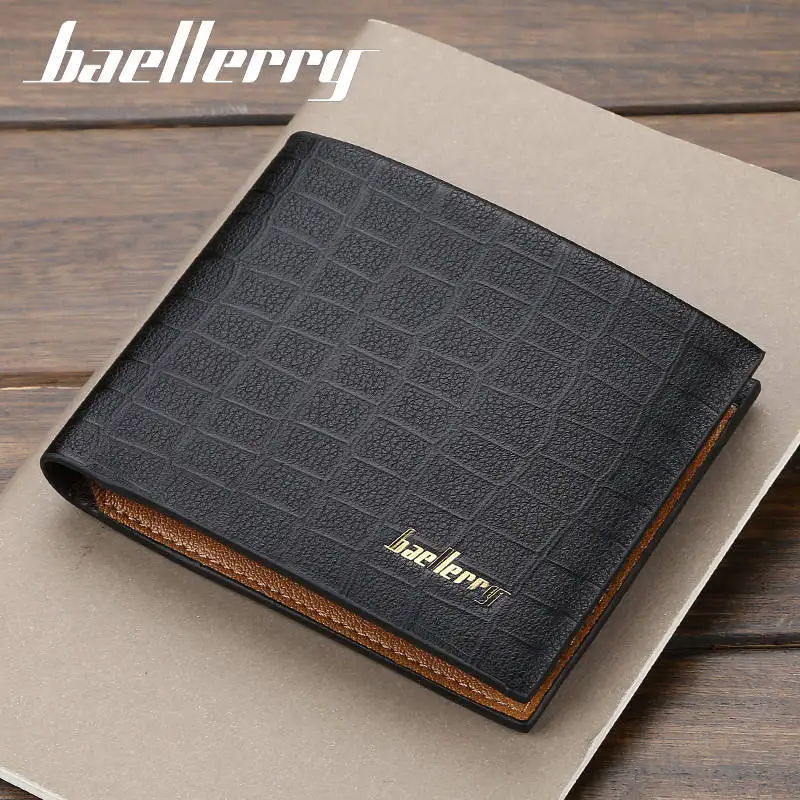 Baellery 2020 New Style Fashion PU Leather Short Section Slim Wallet For Men, Black, brown
Baellery 2020 New Style Fashion PU Leather Short Section Slim Wallet For Men, Black, brown