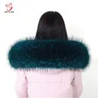 Wide varieties fur collar bomber real fox fur collar fur collar