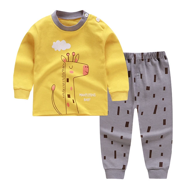 2021 New Kids Toddler Boys Girls Pajamas 2 Piece Top and Pants Set 100% Cotton Sleepwear Breathable Cartoon Printed Support, Picture
2021 New Kids Toddler Boys Girls Pajamas 2 Piece Top and Pants Set 100% Cotton Sleepwear Breathable Cartoon Printed Support, Picture