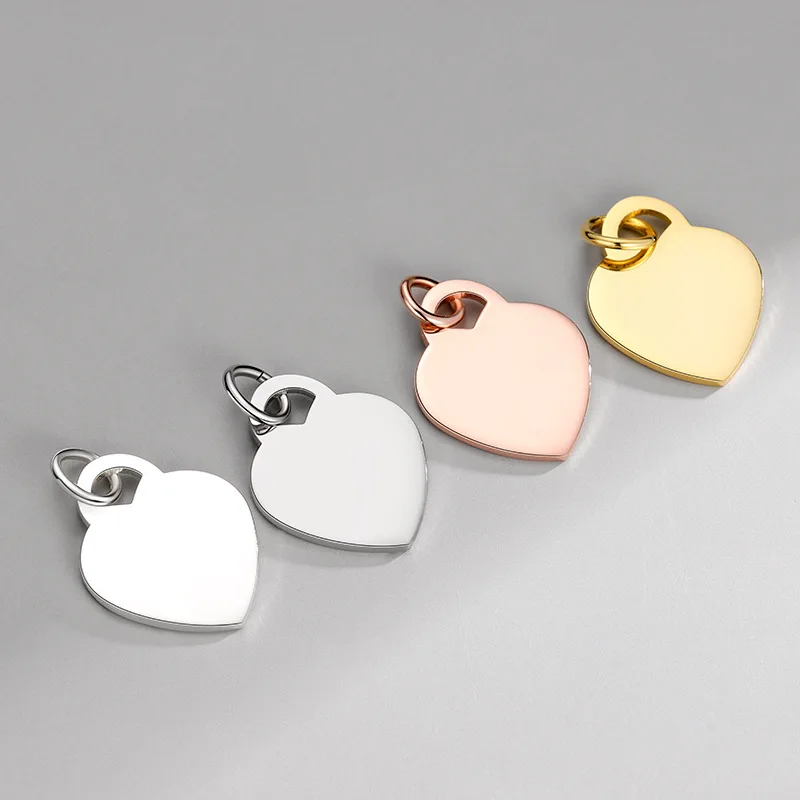 Wholesale Peach Heart Pendant 925 Sterling Silver Gold Plated Heart Pendant Charm For Jewelry Making Engrave Letter Available
Wholesale Peach Heart Pendant 925 Sterling Silver Gold Plated Heart Pendant Charm For Jewelry Making Engrave Letter Available
