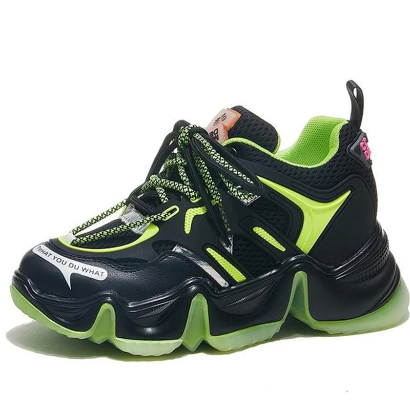 Dropshipping Women Mesh Sneakers Breathable Fashion Women's Thick Sole Chunky Shoes Height Increasing Footwear
Dropshipping Women Mesh Sneakers Breathable Fashion Women's Thick Sole Chunky Shoes Height Increasing Footwear