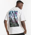 New Custom Printing Summer Cotton Short Sleeve Printing Casual Tee Shirts Male Oversized Tops