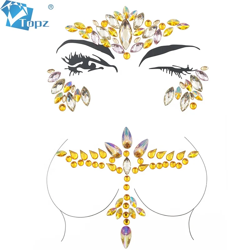 Performance diamond face Jewels gem crystal bindi stickers, Multi colors
Performance diamond face Jewels gem crystal bindi stickers, Multi colors