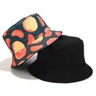 Custom cheap lady's full printed polyester high quality bucket hat