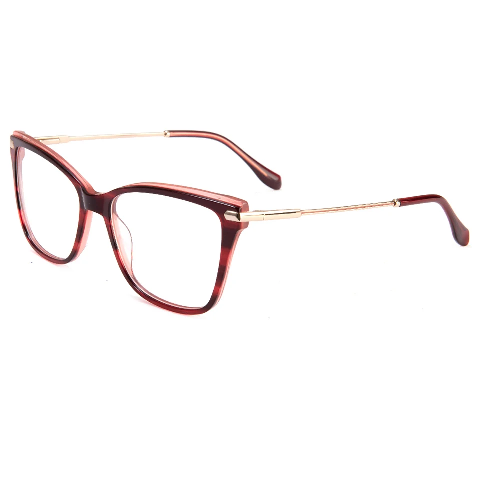 Ladies Hot selling cat eye acetate frame optical glasses frame acetate with metal popular design eyewear new arrival, 4 colors
Ladies Hot selling cat eye acetate frame optical glasses frame acetate with metal popular design eyewear new arrival, 4 colors