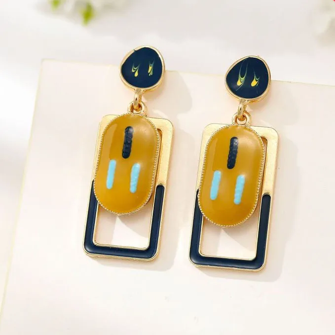 2021 Hot style S925 silver needle stud earrings creative contrast color dripping earrings
2021 Hot style S925 silver needle stud earrings creative contrast color dripping earrings