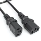 power cord for electric car C13 female to female Power Adapter Cable Cord T type