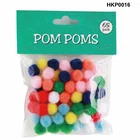 China Factory Supply Beautiful Multi Colors Polypropylene Pom Poms For Party Or Wedding Decoration