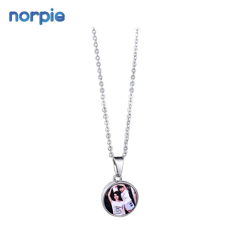 Sublimation Blanks Metal Round Snap Button Shape Necklace for DIY Custom, Silver color
Sublimation Blanks Metal Round Snap Button Shape Necklace for DIY Custom, Silver color